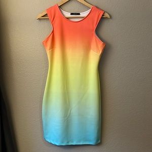 Bodycon Sunset Dress